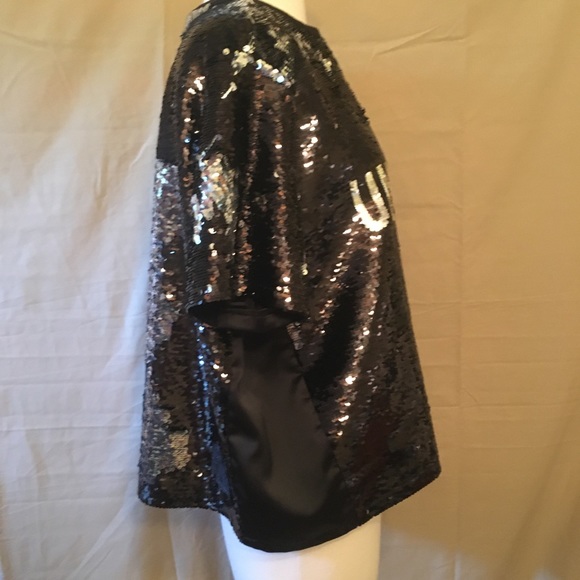 Serena Unbothered Reversible Sequin Tee Size XL - Picture 7 of 8